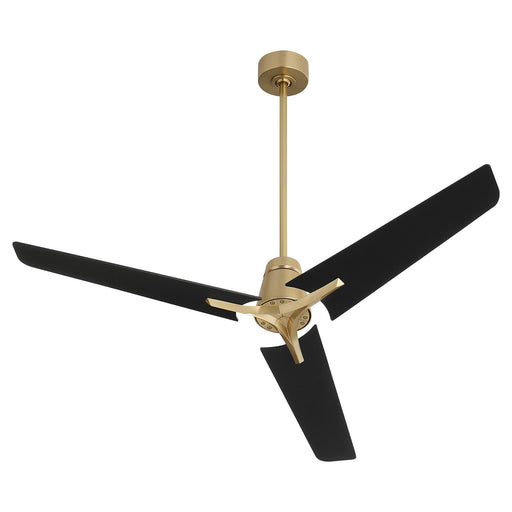 Myhouse Lighting Oxygen - 3-131-40 - 56" Ceiling Fan - Halcyon - Aged Brass