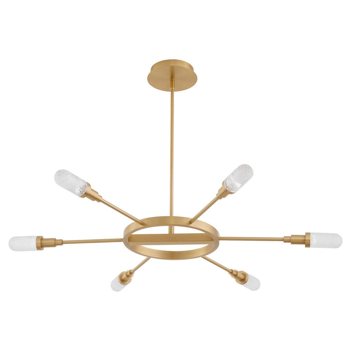 Myhouse Lighting Oxygen - 3-6118-40 - LED Chandelier - Sperano - Aged Brass