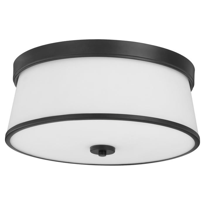 Myhouse Lighting Quorum - 3203-16-59 - Three Light Ceiling Mount - Weir - Matte Black