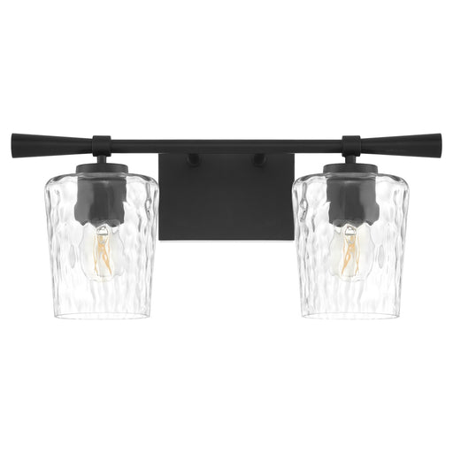 Myhouse Lighting Quorum - 5204-2-59 - Two Light Vanity - Goodwin - Matte Black