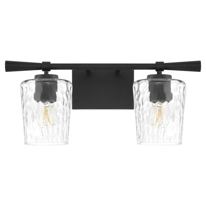 Myhouse Lighting Quorum - 5204-2-59 - Two Light Vanity - Goodwin - Matte Black