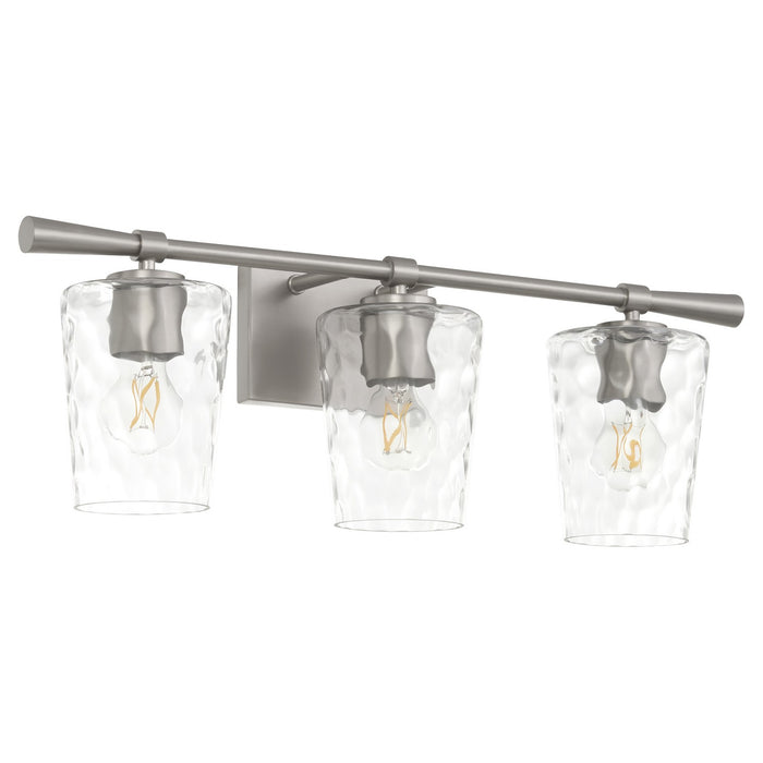 Myhouse Lighting Quorum - 5204-3-65 - Three Light Vanity - Goodwin - Satin Nickel