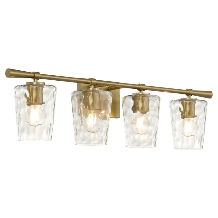 Myhouse Lighting Quorum - 5204-4-80 - Four Light Vanity - Goodwin - Satin Nickel