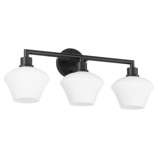 Myhouse Lighting Quorum - 5221-3-59 - Three Light Vanity - Cassini - Matte Black