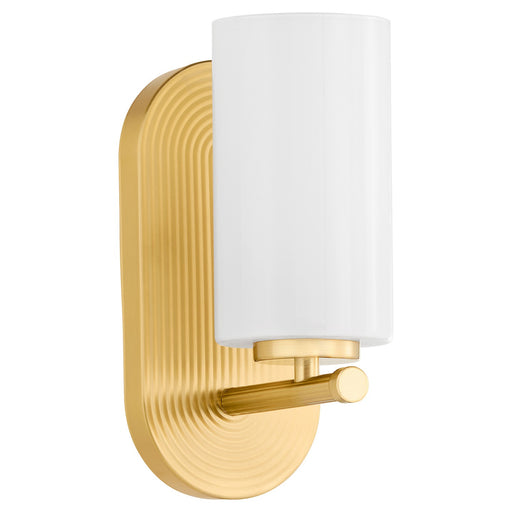 Myhouse Lighting Quorum - 5228-1-80 - One Light Wall Mount - Belinder - Aged Brass