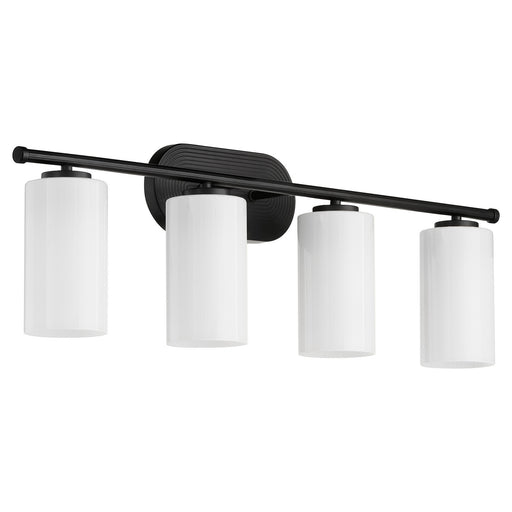 Myhouse Lighting Quorum - 5228-4-59 - Four Light Vanity - Belinder - Matte Black