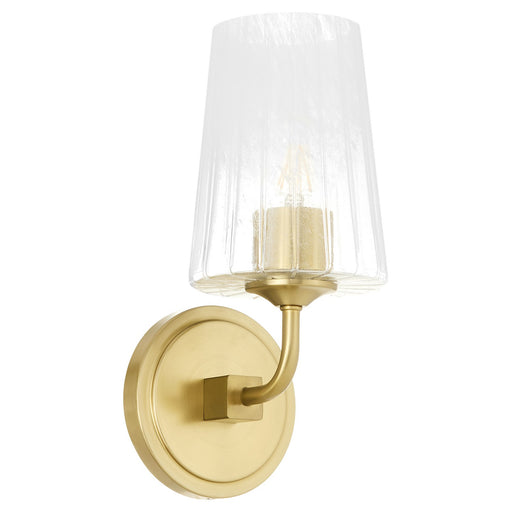 Myhouse Lighting Quorum - 5238-1-80 - One Light Wall Mount - Providence - Aged Brass