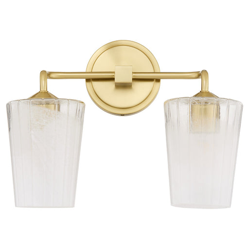 Myhouse Lighting Quorum - 5238-2-80 - Two Light Vanity - Providence - Aged Brass