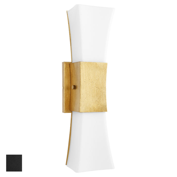 Myhouse Lighting Quorum - 561-2-59 - Two Light Wall Sconce - Ayala - Matte Black