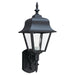 Myhouse Lighting Generation Lighting - 8765-12 - One Light Outdoor Wall Lantern - Polycarbonate Outdoor - Black