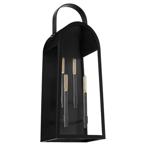 Myhouse Lighting Quorum - 72-30-59 - Four Light Lantern - Rossi - Matte Black