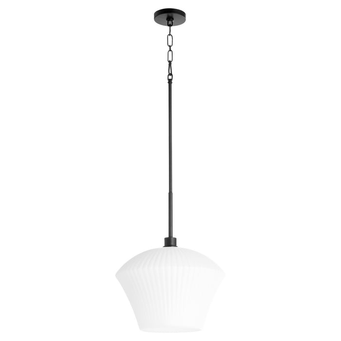 Myhouse Lighting Quorum - 8221-15-59 - One Light Pendant - Cassini - Matte Black