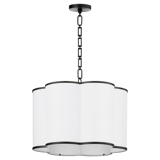 Myhouse Lighting Quorum - 8228-4-59 - Four Light Pendant - Belinder - Matte Black