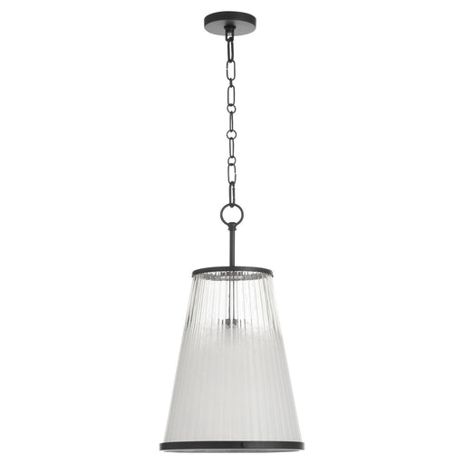 Myhouse Lighting Quorum - 8238-11-59 - One Light Pendant - Providence - Matte Black