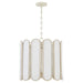 Myhouse Lighting Quorum - 824-4-52 - Four Light Pendant - Belleview - Washed Oak