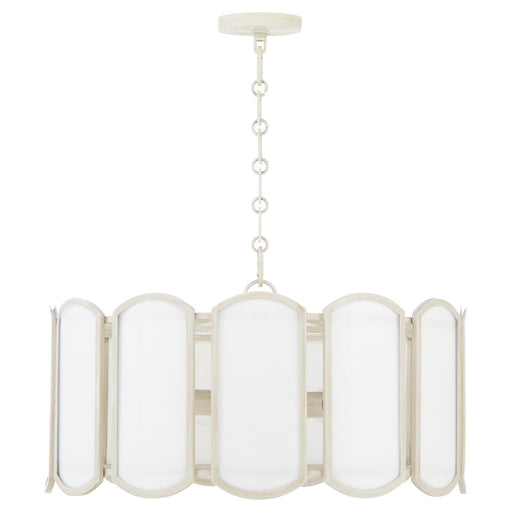 Myhouse Lighting Quorum - 824-5-52 - Five Light Pendant - Belleview - Washed Oak