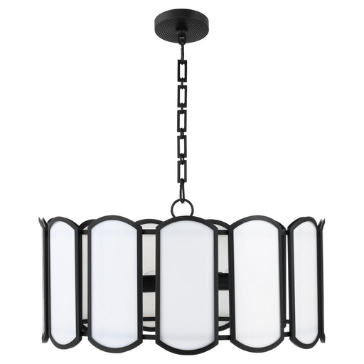 Myhouse Lighting Quorum - 824-5-59 - Five Light Pendant - Belleview - Matte Black