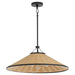 Myhouse Lighting Quorum - 830-3-59 - Three Light Pendant - Cona - Matte Black