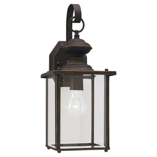 Myhouse Lighting Generation Lighting - 8458-71 - One Light Outdoor Wall Lantern - Jamestowne - Antique Bronze