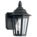 Myhouse Lighting Generation Lighting - 8822-12 - One Light Outdoor Wall Lantern - Brentwood - Black