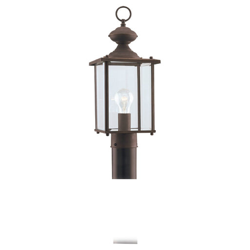 Myhouse Lighting Generation Lighting - 8257-71 - One Light Outdoor Post Lantern - Jamestowne - Antique Bronze