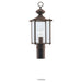 Myhouse Lighting Generation Lighting - 8257-71 - One Light Outdoor Post Lantern - Jamestowne - Antique Bronze