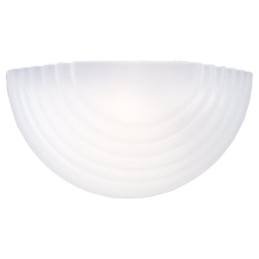Myhouse Lighting Generation Lighting - 4123-15 - One Light Wall / Bath Sconce - Stepped Glass - White