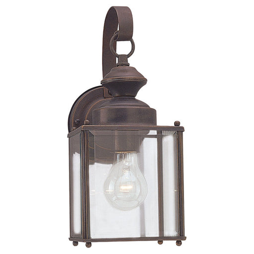 Myhouse Lighting Generation Lighting - 8457-71 - One Light Outdoor Wall Lantern - Jamestowne - Antique Bronze