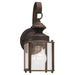 Myhouse Lighting Generation Lighting - 8456-71 - One Light Outdoor Wall Lantern - Jamestowne - Antique Bronze