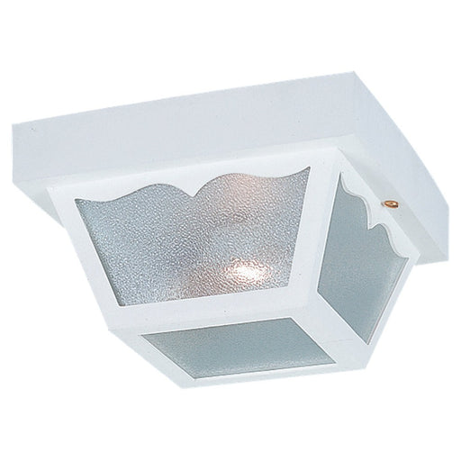 Myhouse Lighting Generation Lighting - 7569-15 - Two Light Outdoor Flush Mount - Outdoor Ceiling - White