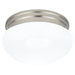 Myhouse Lighting Generation Lighting - 5328-962 - Two Light Flush Mount - Webster - Brushed Nickel