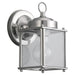 Myhouse Lighting Generation Lighting - 8592-965 - One Light Outdoor Wall Lantern - New Castle - Antique Brushed Nickel