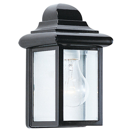 Myhouse Lighting Generation Lighting - 8588-12 - One Light Outdoor Wall Lantern - Mullberry Hill - Black