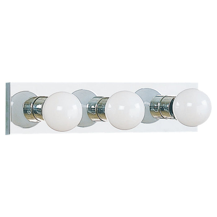 Myhouse Lighting Generation Lighting - 4737-05 - Three Light Wall / Bath - Center Stage - Chrome