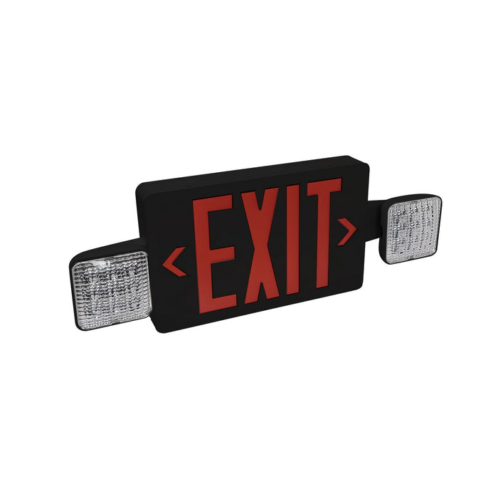 Myhouse Lighting Nora Lighting - NEX-712-LED/RB - LED Exit and Emergency Combination - Exit - Black