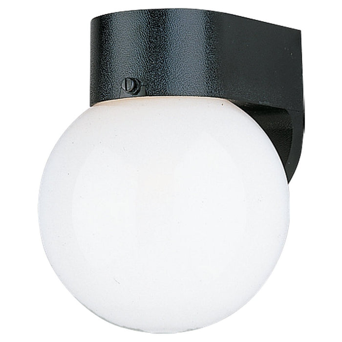 Myhouse Lighting Generation Lighting - 8753-34 - One Light Outdoor Wall Lantern - Outdoor Wall - Black