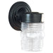 Myhouse Lighting Generation Lighting - 8550-12 - One Light Outdoor Wall Lantern - Outdoor Wall - Black