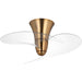 Myhouse Lighting Progress Lighting - P250119-163 - 36"Ceiling Fan - Beal - Vintage Brass