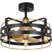 Myhouse Lighting Progress Lighting - P250120-31M-WB - 24"Ceiling Fan - Sewell - Matte Black