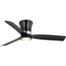 Myhouse Lighting Progress Lighting - P250121-31M-30 - 52"Ceiling Fan - Brant - Matte Black