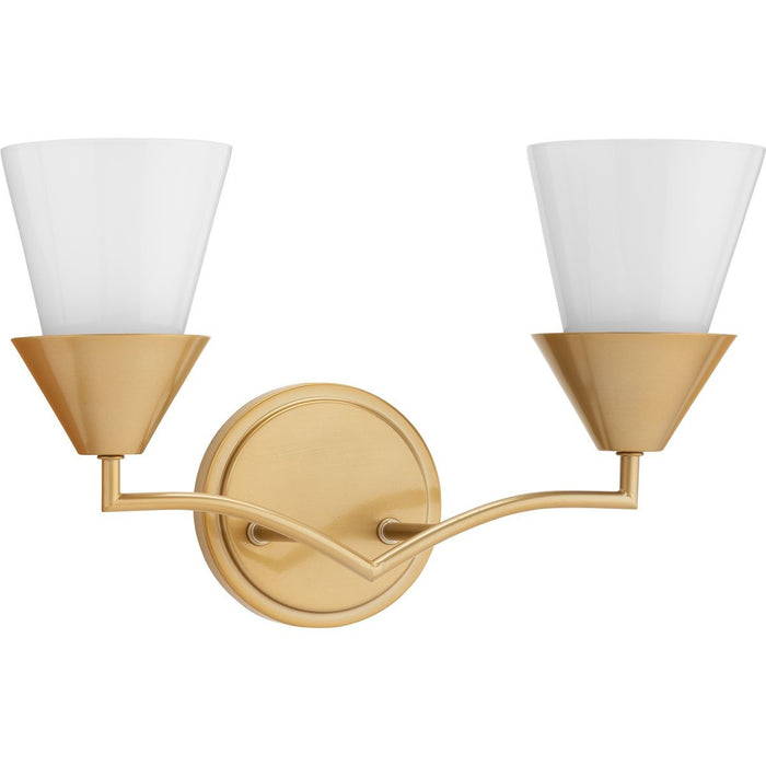 Myhouse Lighting Progress Lighting - P300496-205 - Two Light Bath - Pinellas - Soft Gold