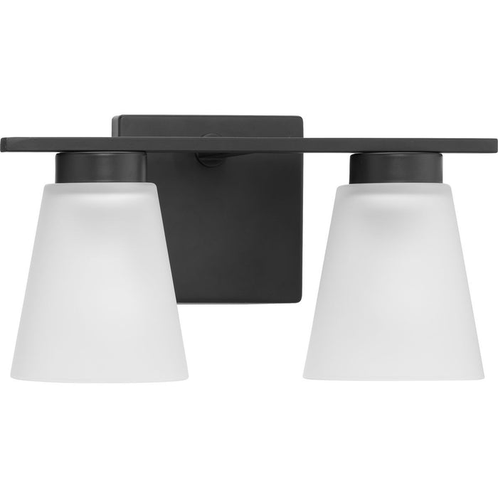 Myhouse Lighting Progress Lighting - P300500-31M - Two Light Bath - Tanner - Matte Black