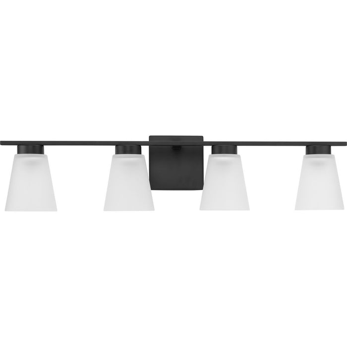 Myhouse Lighting Progress Lighting - P300502-31M - Four Light Bath - Tanner - Matte Black