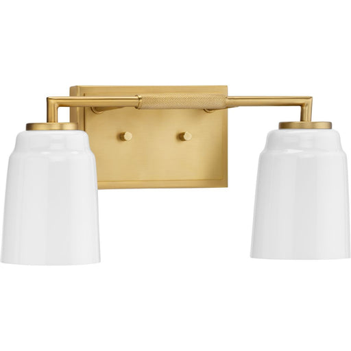 Myhouse Lighting Progress Lighting - P300504-191 - Two Light Bath - Spenser - Brushed Gold