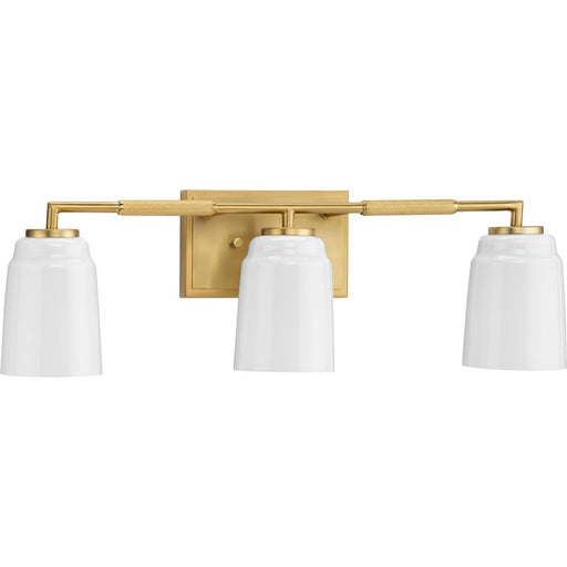 Myhouse Lighting Progress Lighting - P300505-191 - Three Light Bath - Spenser - Brushed Gold