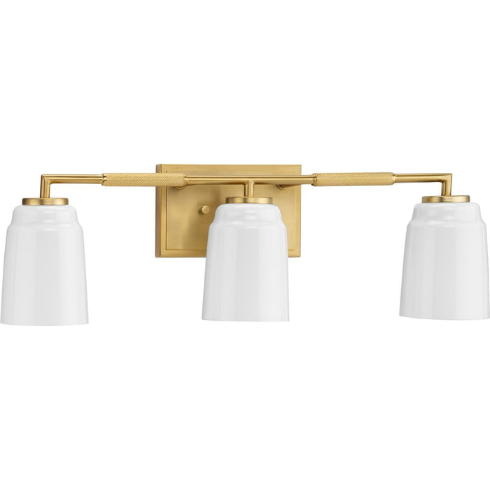 Myhouse Lighting Progress Lighting - P300505-191 - Three Light Bath - Spenser - Brushed Gold