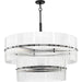 Myhouse Lighting Progress Lighting - P400390-31M - Nine Light Chandelier - Seville - Matte Black