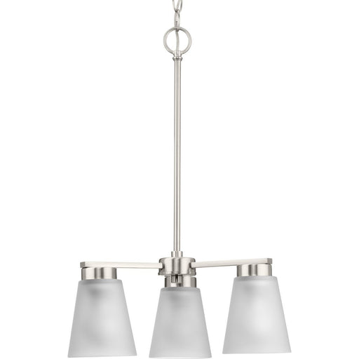 Myhouse Lighting Progress Lighting - P400400-009 - Three Light Chandelier - Tanner - Brushed Nickel