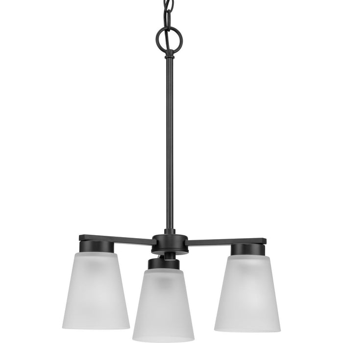 Myhouse Lighting Progress Lighting - P400400-31M - Three Light Chandelier - Tanner - Matte Black