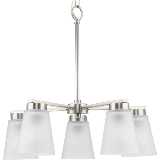 Myhouse Lighting Progress Lighting - P400401-009 - Five Light Chandelier - Tanner - Brushed Nickel